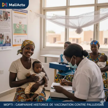 vaccin R21 contre le paludisme au Mali