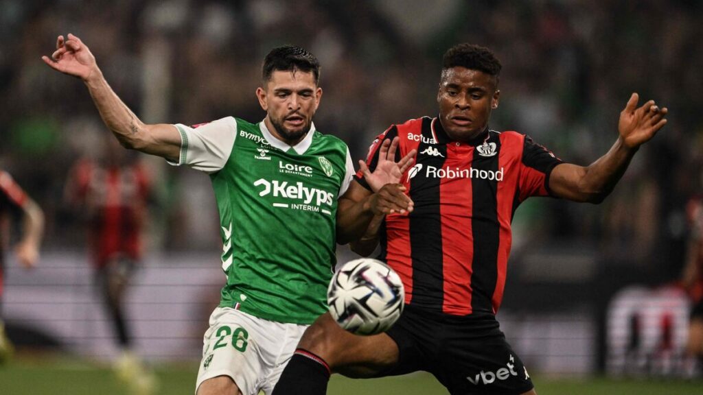 FBL-FRA-LIGUE1-SAINT ETIENNE-NICE