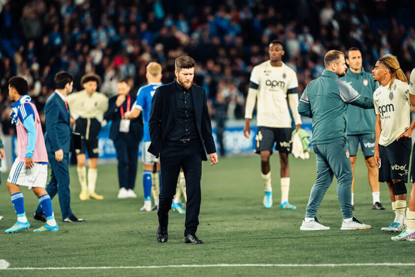 Sébastien Pocognoli, entraîneur de l'AS Monaco