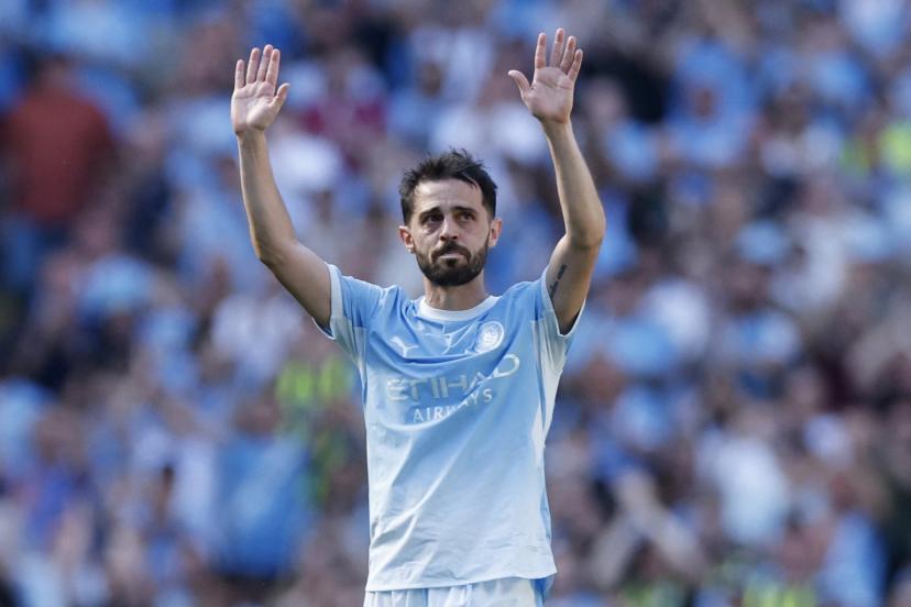bernardo silva a fait ses adieux à l'etihad stadium dimanche