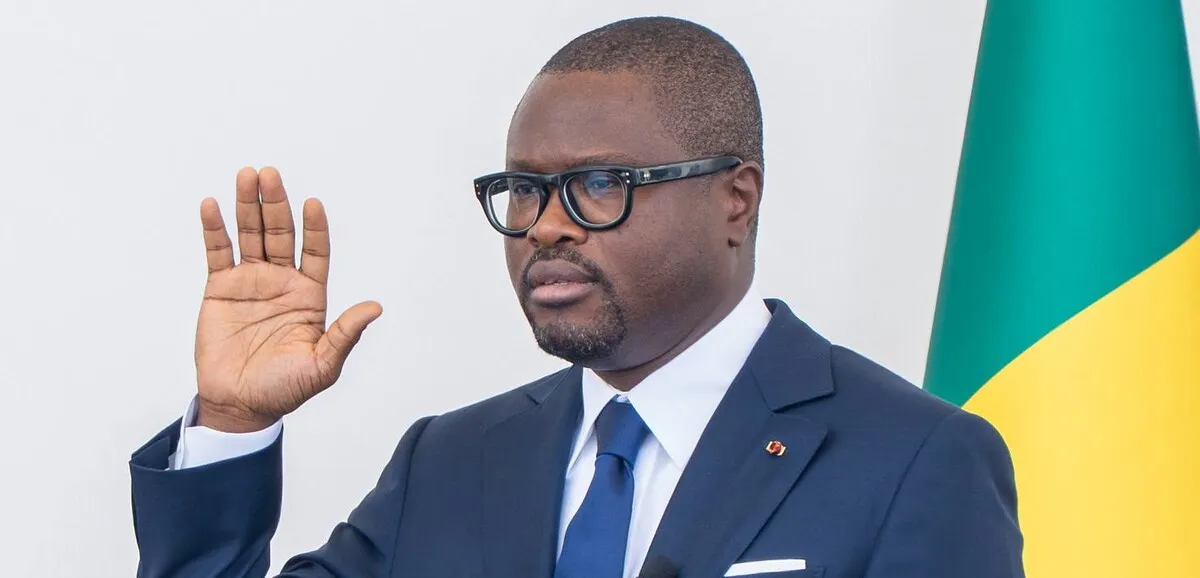 Romuald Wadagni prête serment à Cotonou pour devenir président du Bénin