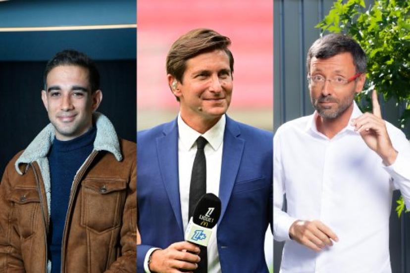 Paul Tchoukriel, Xavier Domergue et Olivier Ménard.