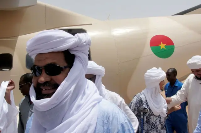 Iyad Ag Ghaly lors d'une conférence en 2012.