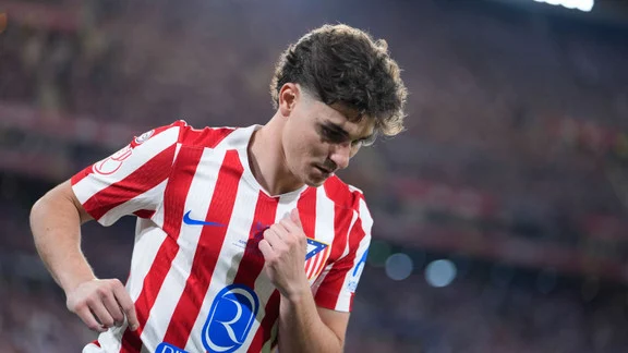 Julian Alvarez en action avec l’Atletico Madrid