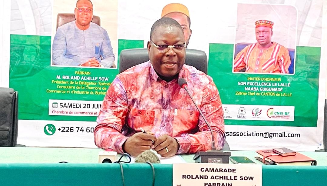 Roland Achille Sow, président de la délégation consulaire