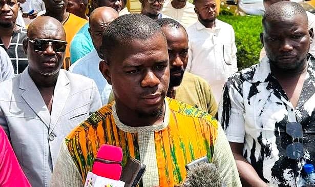 Ismaël Sawadogo, président de l’Association des jeunes commerçants du Burkina Faso