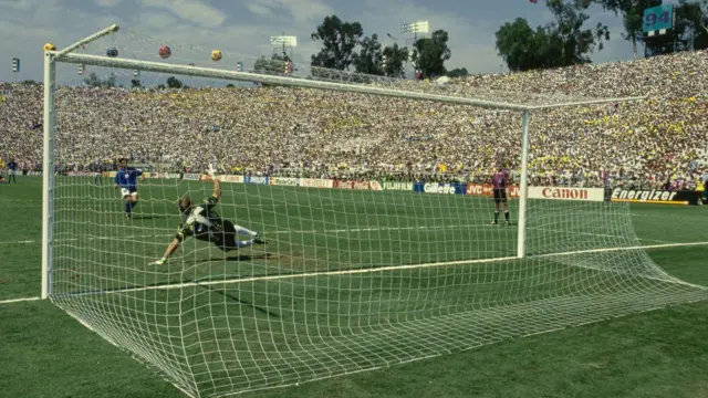 Un penalty manqué en finale d'une Coupe du monde passée