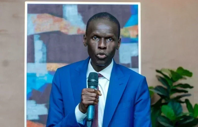 Waly Diouf Bodian lors d'un événement politique