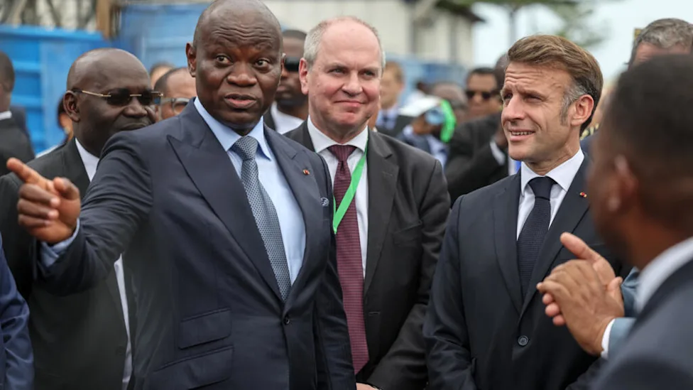 Gabon : président Brice Oligui Nguema en discussion avec des partenaires économiques français