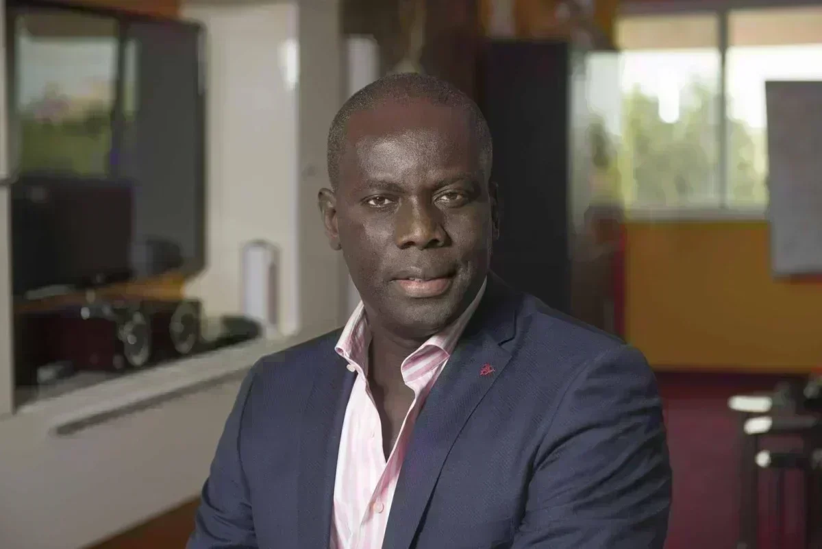 Malick Gackou appelle à l'unité de pastef face à l'émergence de Kiiraay Sénégal. Dakar. 10/2016. Malick Gakou, président du Grand Parti chez lui.