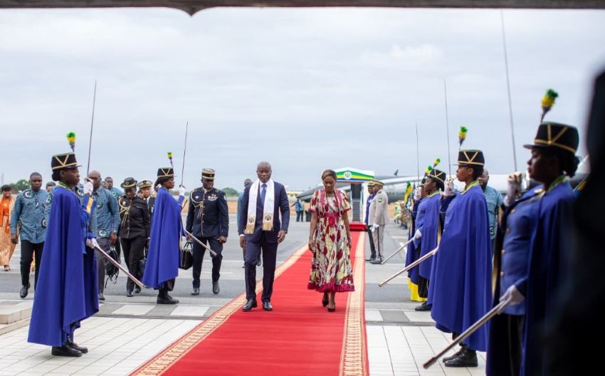Retour du président Oligui Nguema à Libreville après sa tournée africaine