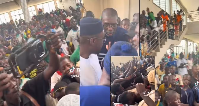 Mobilisation populaire à Louga : les citoyens accueillent Ousmane Sonko à Koki