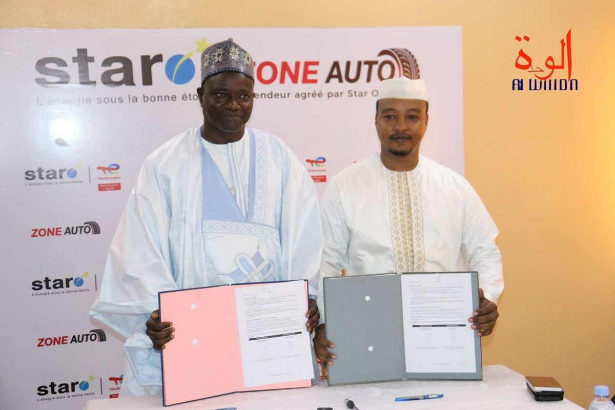 Partenariat entre Star Oil Tchad et Zone Auto pour des lubrifiants de qualité
