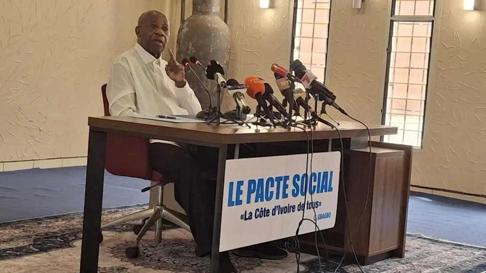 Laurent Gbagbo et les cinq nouveaux responsables du PPA-CI