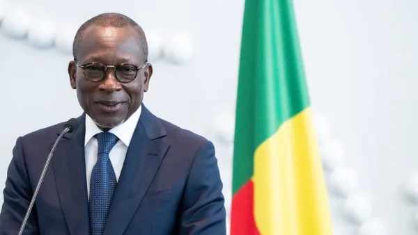 Patrice Talon, ancien président du Bénin et membre de droit du Sénat