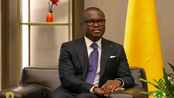 Romuald Wadagni lors d'une visite officielle