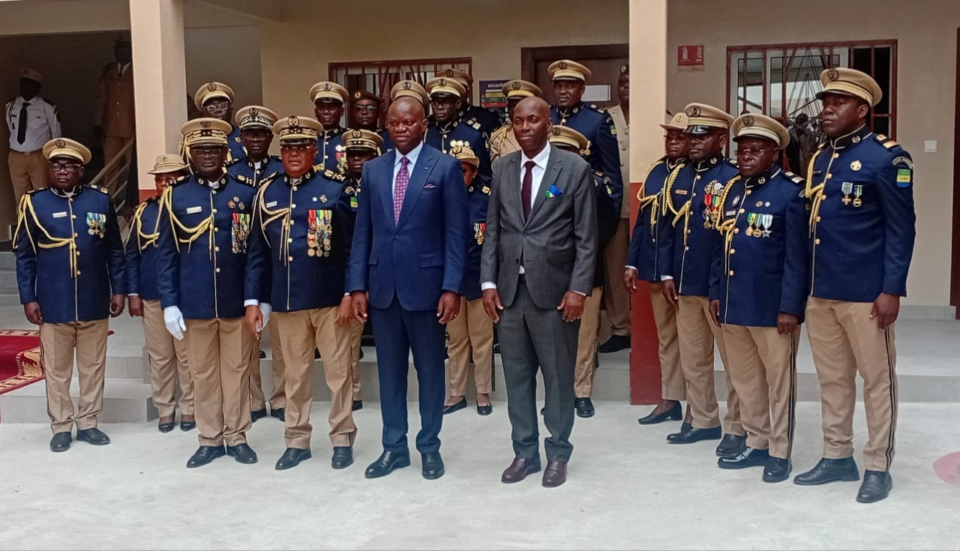 Bâtiment administratif de la Sécurité pénitentiaire gabonaise